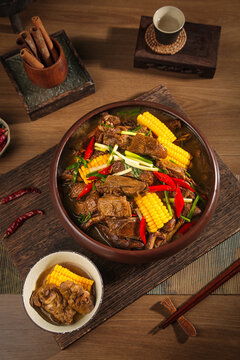 铁锅炖的大鹅图片素材下载 食品餐饮素材下的中国菜系图片素材